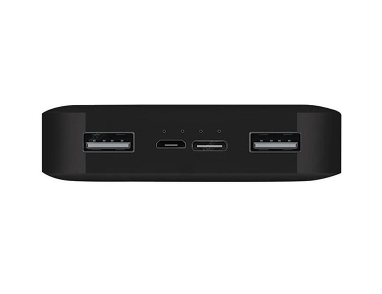 پاوربانک شیائومی اصل مدل Redmi Fast Charge ظرفیت 20000 همراه کابل MicroUSBگلوبال رنگ مشکی